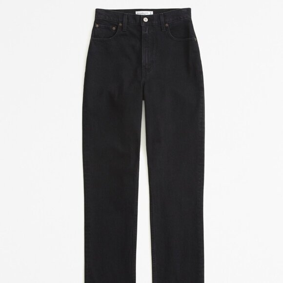 Abercrombie & Fitch Denim - Abercrombie Ultra High Rise 90s Straight Jean